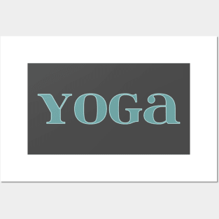 Yoga. Posters and Art